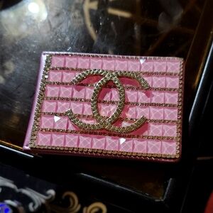Chanel card holder